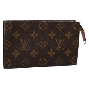 LOUIS VUITTON Monogram Bucket PM Accessory Pouch LV Auth 142420